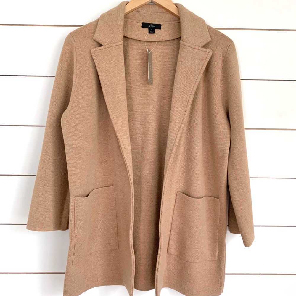 J. Crew Sweater Blazer NWT Size Small